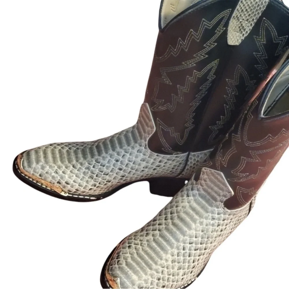 texas all man made Cowboy Boots
